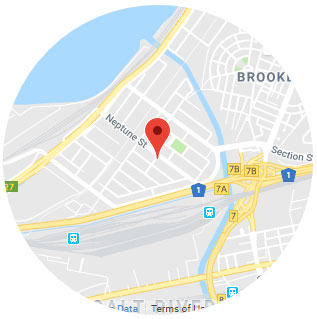 Cape Town map columbus contact information